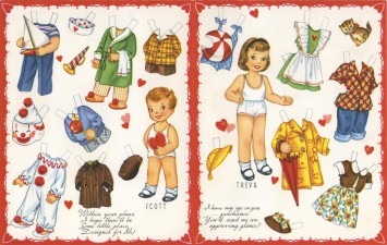 AUTHOR SUNDAY – Do you remember paper dolls? I wonder if children still ...