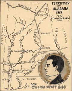 A new government was organized for Alabama in 1818 – Alabama Pioneers